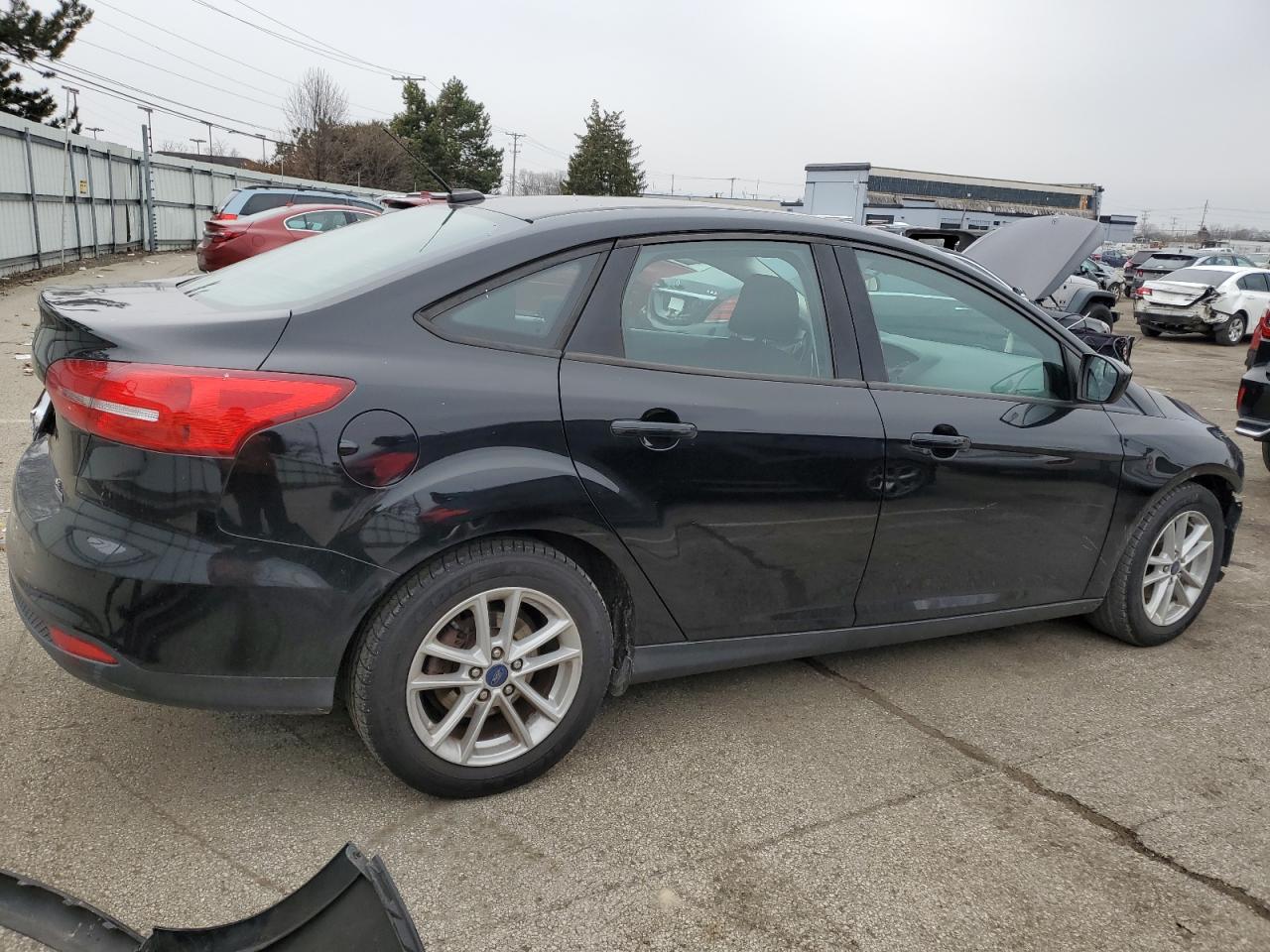 2018 Ford Focus VIN 1FADP3FE9JL220535 Copart auction photo, front end damage thumbnail 3