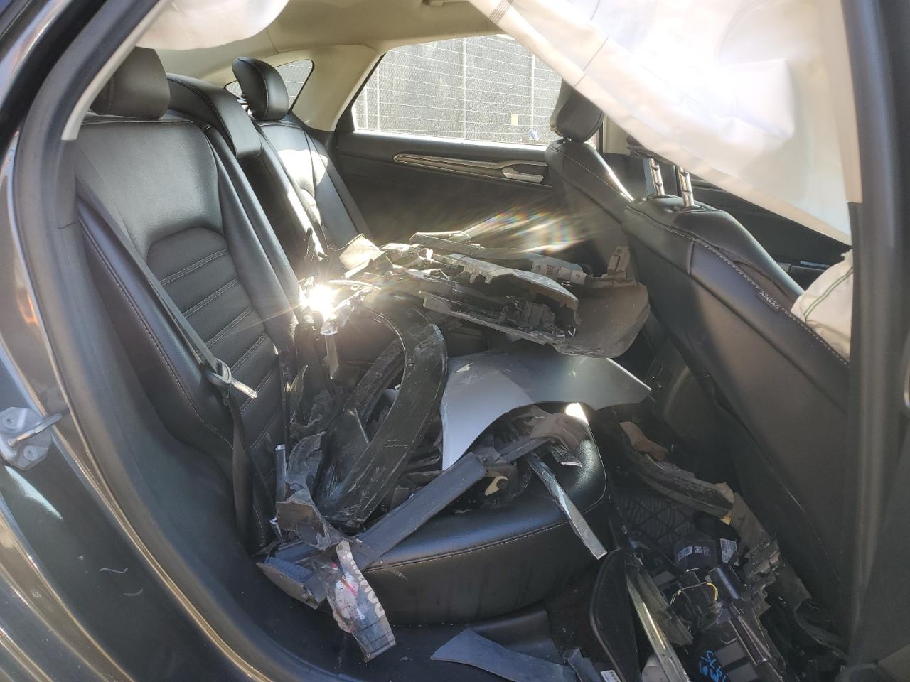 2017 Ford Fusion VIN 3FA6P0LU4HR393300 Copart auction photo, front end damage thumbnail 10