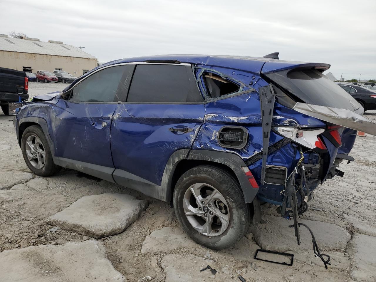 2024 Hyundai Tucson VIN 5NMJA3DE4RH331721 Copart auction photo, all over damage thumbnail 2