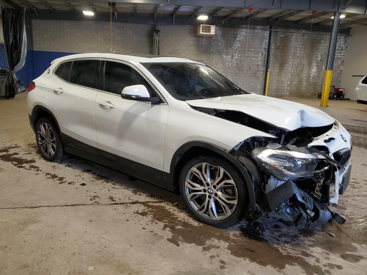 2022 BMW X2 VIN WBXYJ1C03N5T55985 Copart auction photo, front end damage thumbnail 4