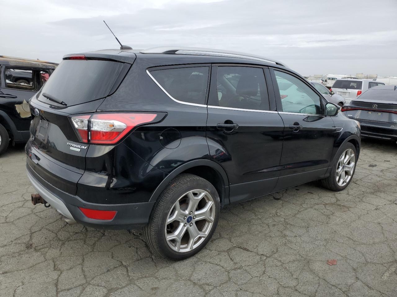 2017 Ford Escape VIN 1FMCU0J92HUC51441 Copart auction photo, undercarriage damage thumbnail 3