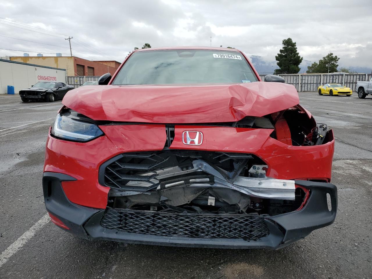 2024 Honda HR-V VIN 3CZRZ2H5XRM721214 Copart auction photo, front end damage thumbnail 5