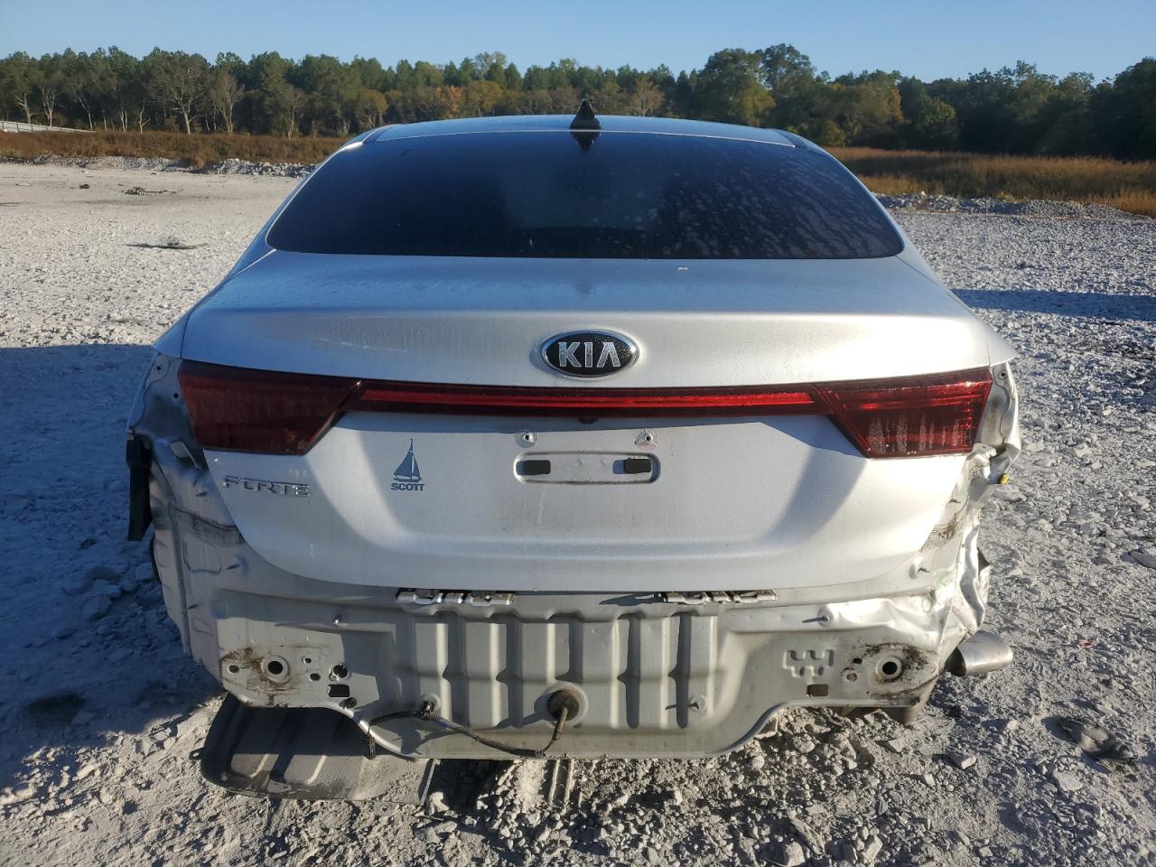 2019 KIA Forte VIN 3KPF24AD8KE103786 Copart auction photo, rear end damage thumbnail 6