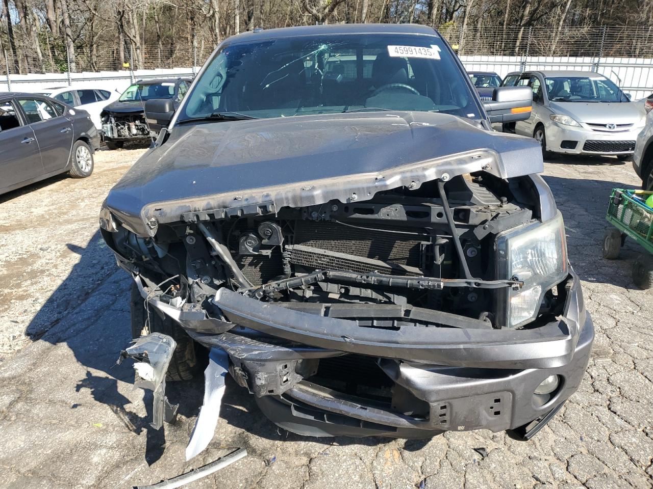 2012 Ford F-150 VIN 1FTFW1CT4CFB90665 Copart auction photo, front end damage thumbnail 5