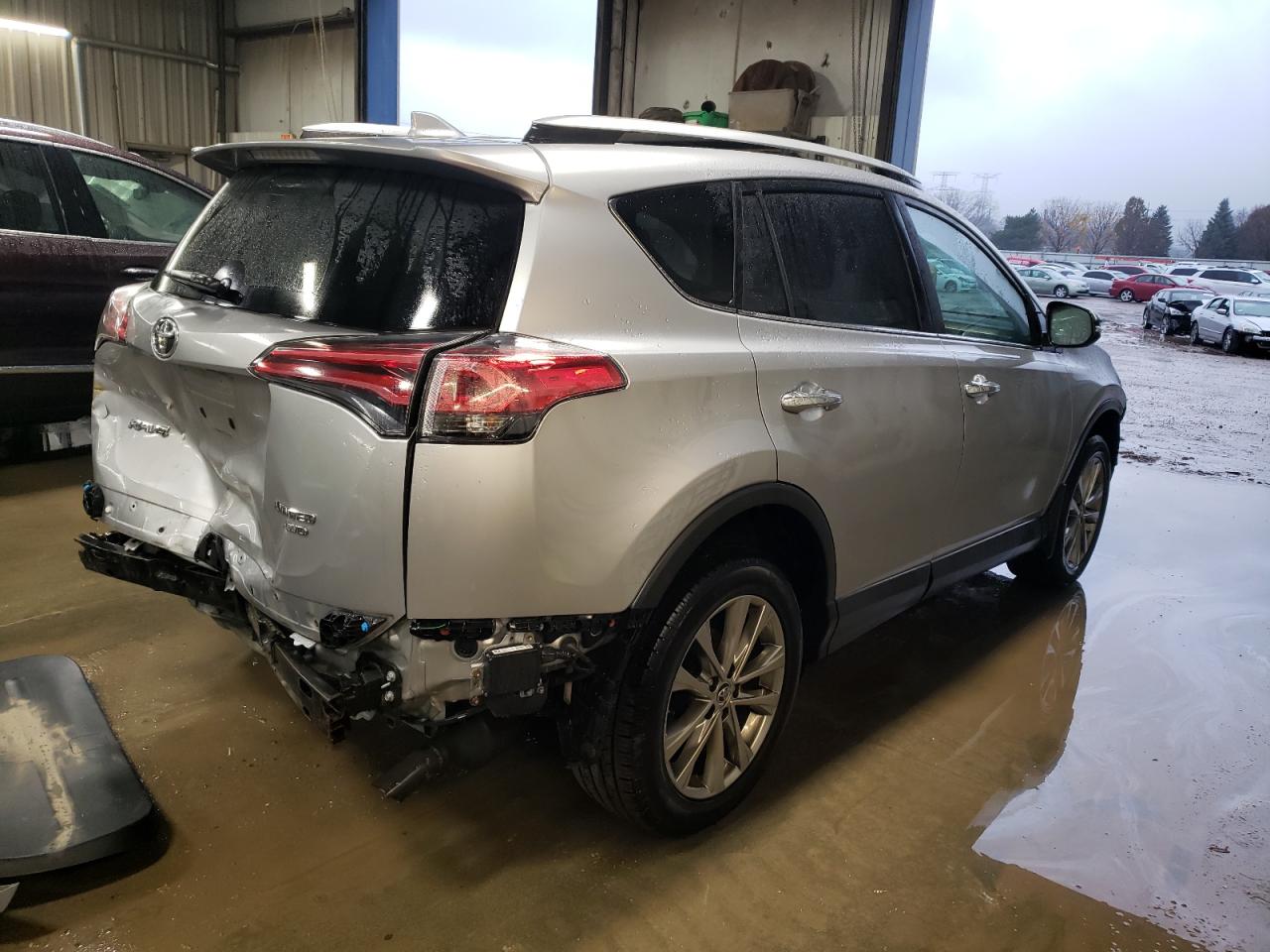 2016 Toyota RAV 4 VIN 2T3DFREV2GW435200 Copart auction photo, rear end damage thumbnail 3