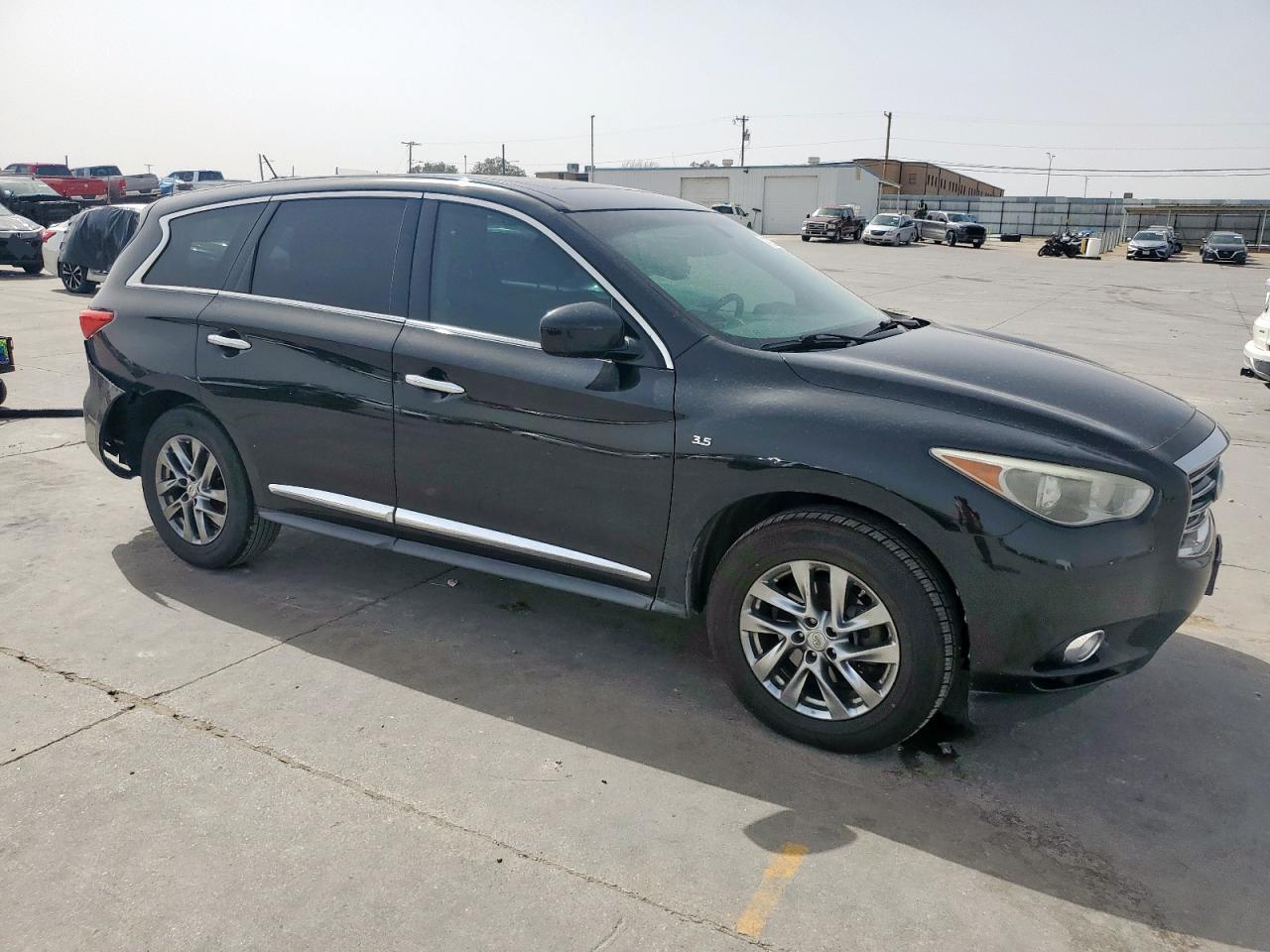 2015 Infiniti QX60 VIN 5N1AL0MN1FC545239 Copart auction photo, rear end damage thumbnail 4