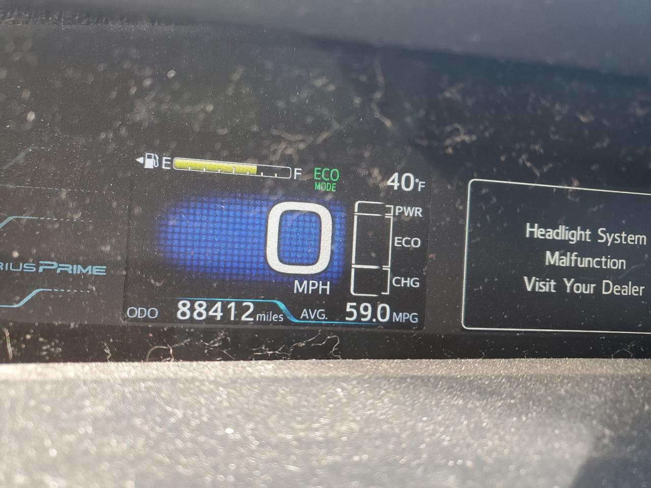 2018 Toyota Prius VIN JTDKARFP1J3095697 Copart auction photo, front end damage thumbnail 9