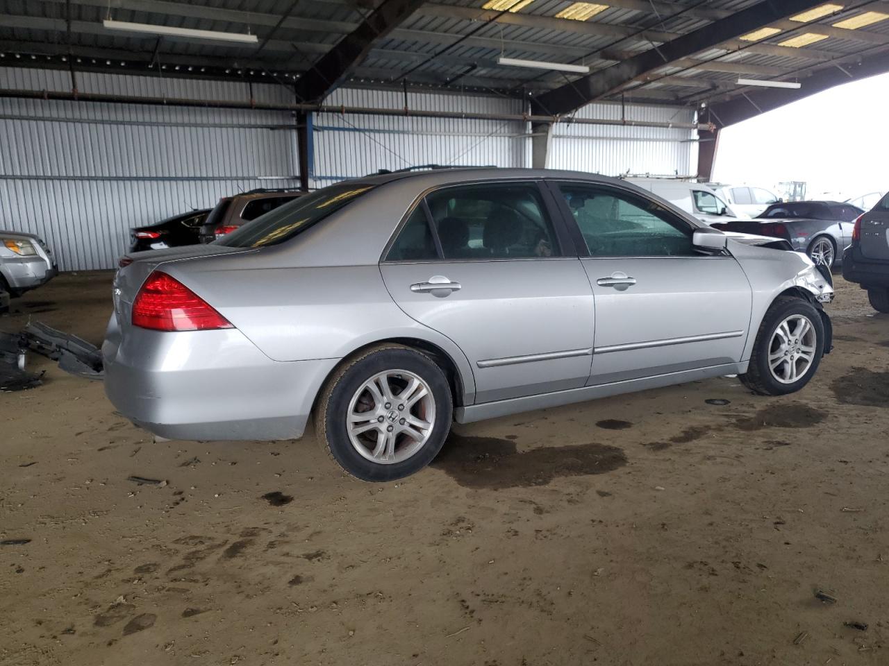 2006 Honda Accord VIN 1HGCM56376A015342 Copart auction photo, front end damage thumbnail 3