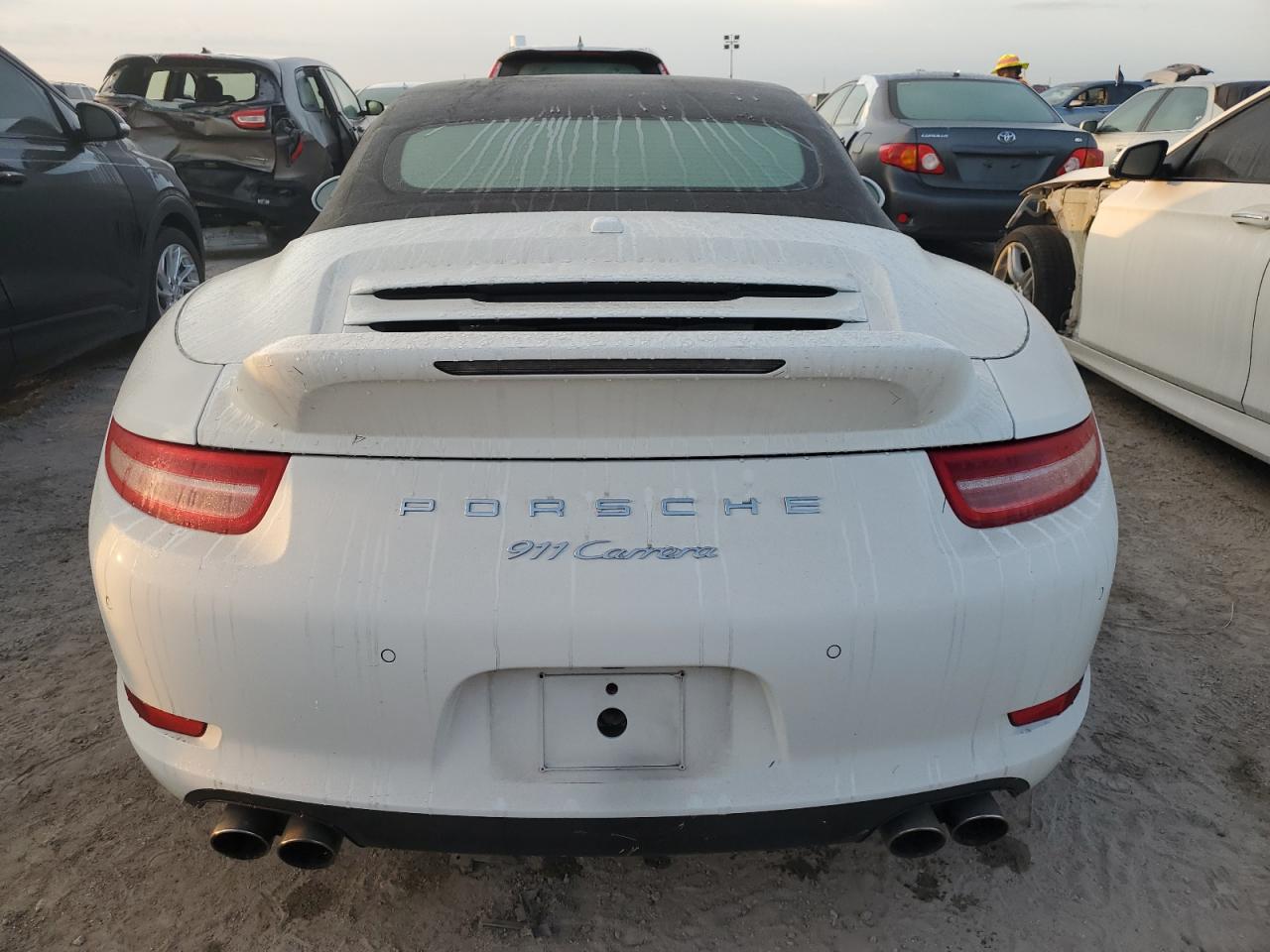 2015 Porsche 911 VIN WP0CB2A99FS154378 Copart auction photo, water/flood damage thumbnail 6