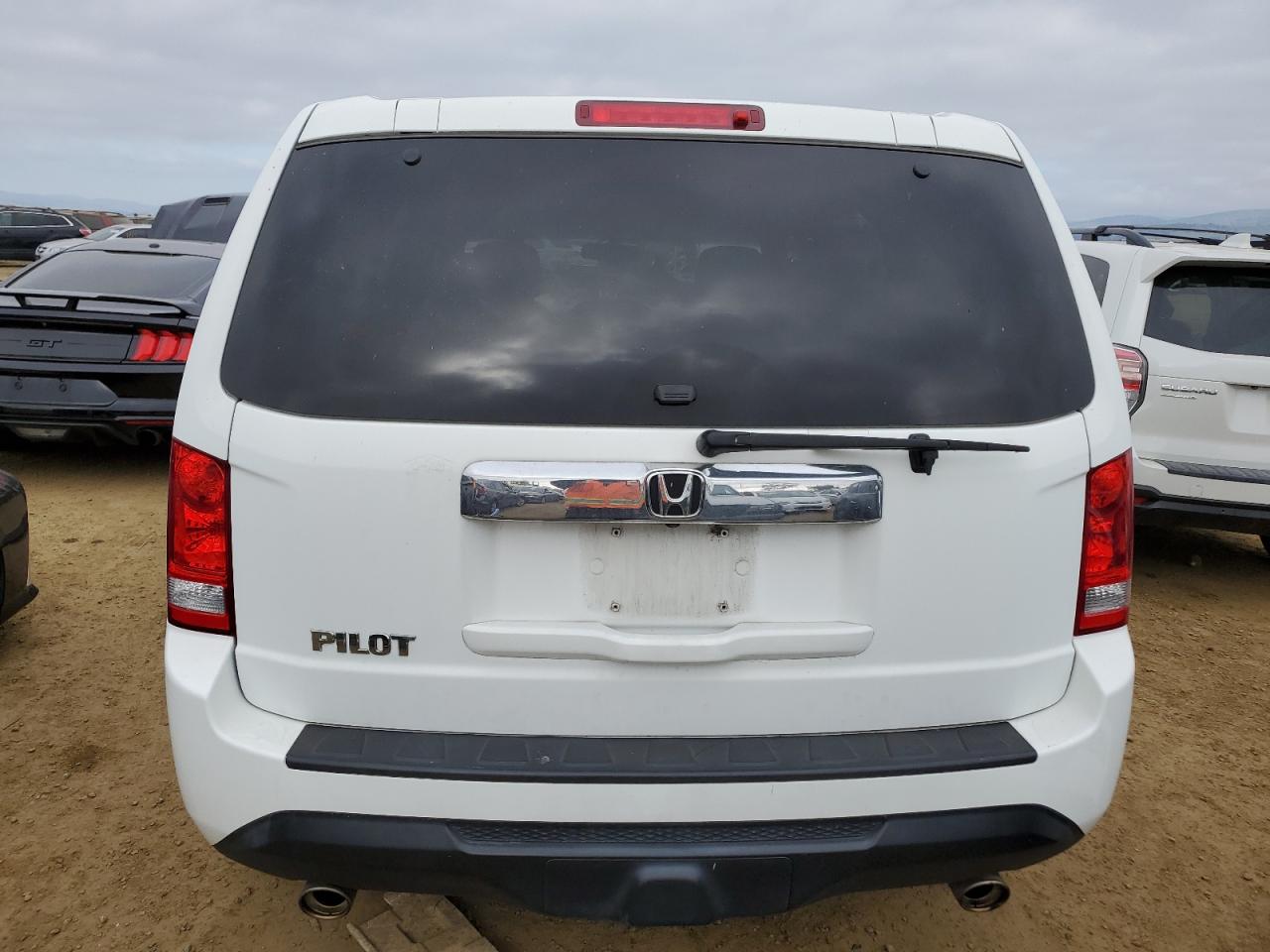 2012 Honda Pilot VIN 5FNYF3H57CB017144 Copart auction photo, all over damage thumbnail 6
