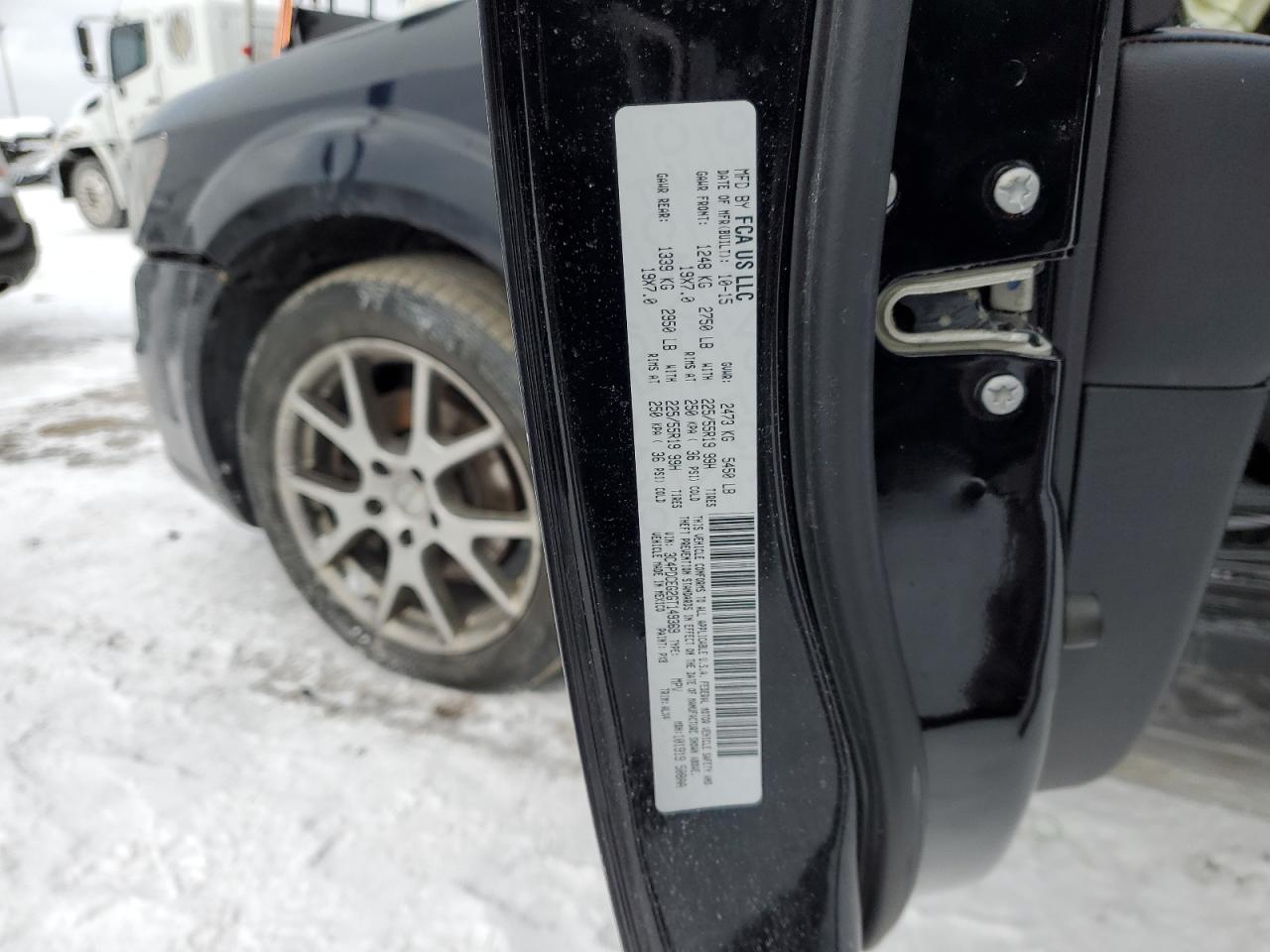 2016 Dodge Journey VIN 3C4PDCEG2GT149369 Copart auction photo, front end damage thumbnail 13