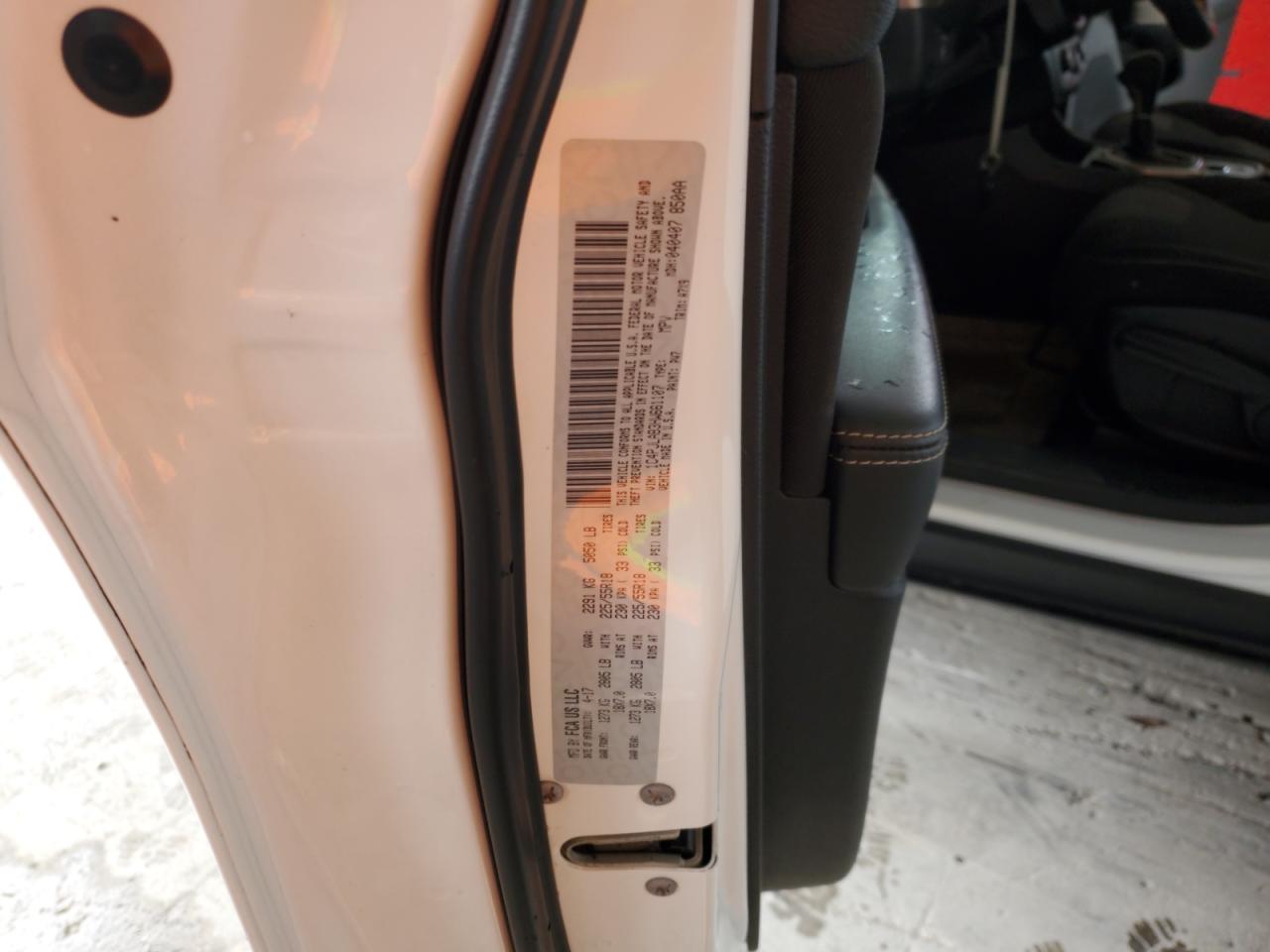 2017 Jeep Grand Cherokee VIN 1C4PJLAB3HW661107 Copart auction photo, front end damage thumbnail 14