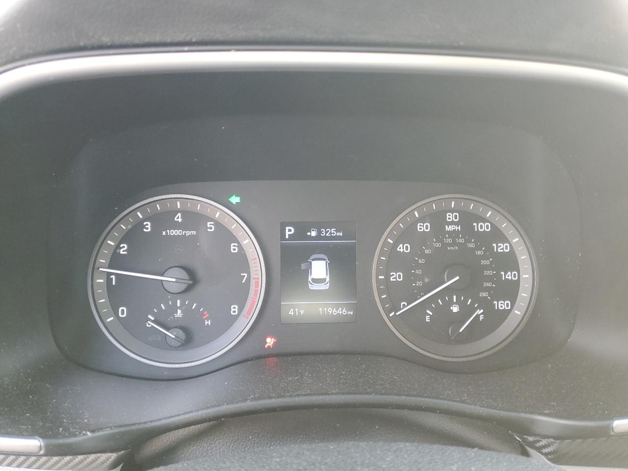 2019 Hyundai Tucson VIN KM8J2CA44KU874408 Copart auction photo, front end damage thumbnail 9