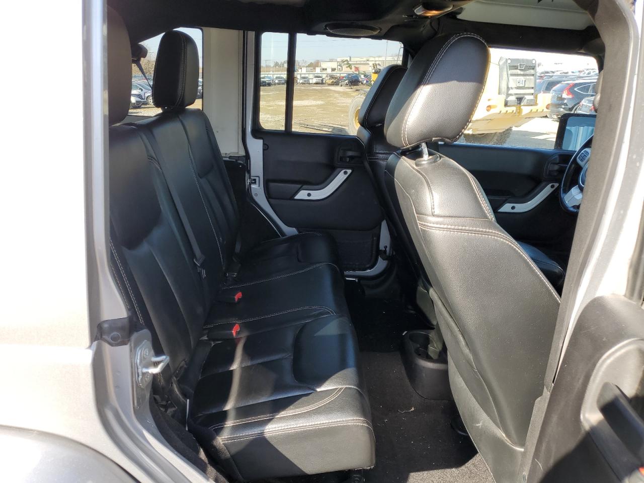 2014 Jeep Wrangler VIN 1C4BJWEG2EL215514 Copart auction photo, front end / side damage thumbnail 11