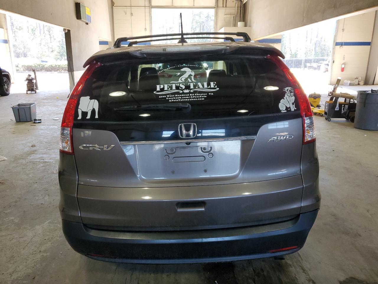 2013 Honda CR-V VIN 5J6RM4H78DL062572 Copart auction photo, all over / undercarriage damage thumbnail 6