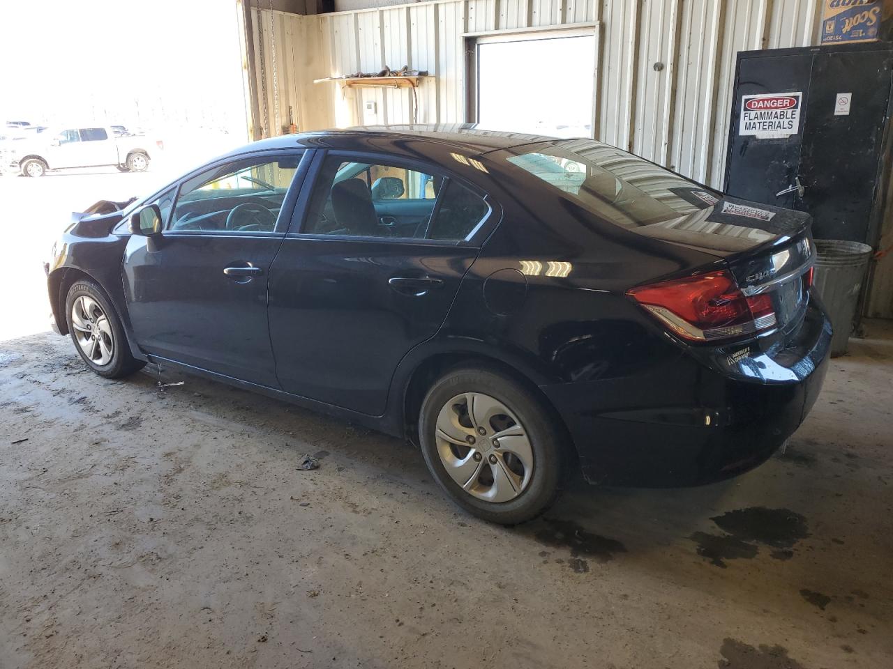 2013 Honda Civic VIN 2HGFB2F53DH578440 Copart auction photo, front end / minor dent/scratches damage thumbnail 2