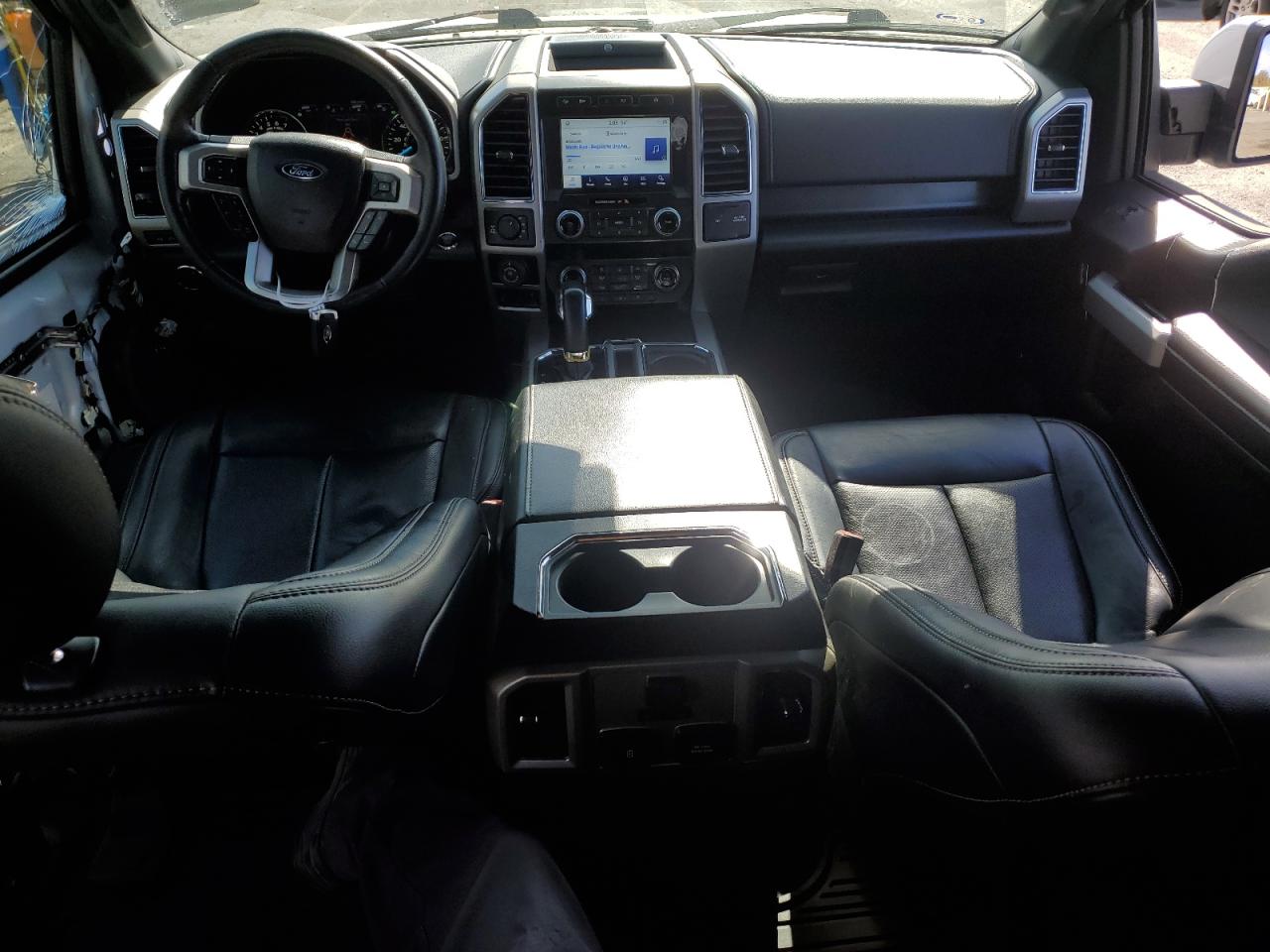2020 Ford F-150 VIN 1FTEW1E44LKD40363 Copart auction photo, front end damage thumbnail 8