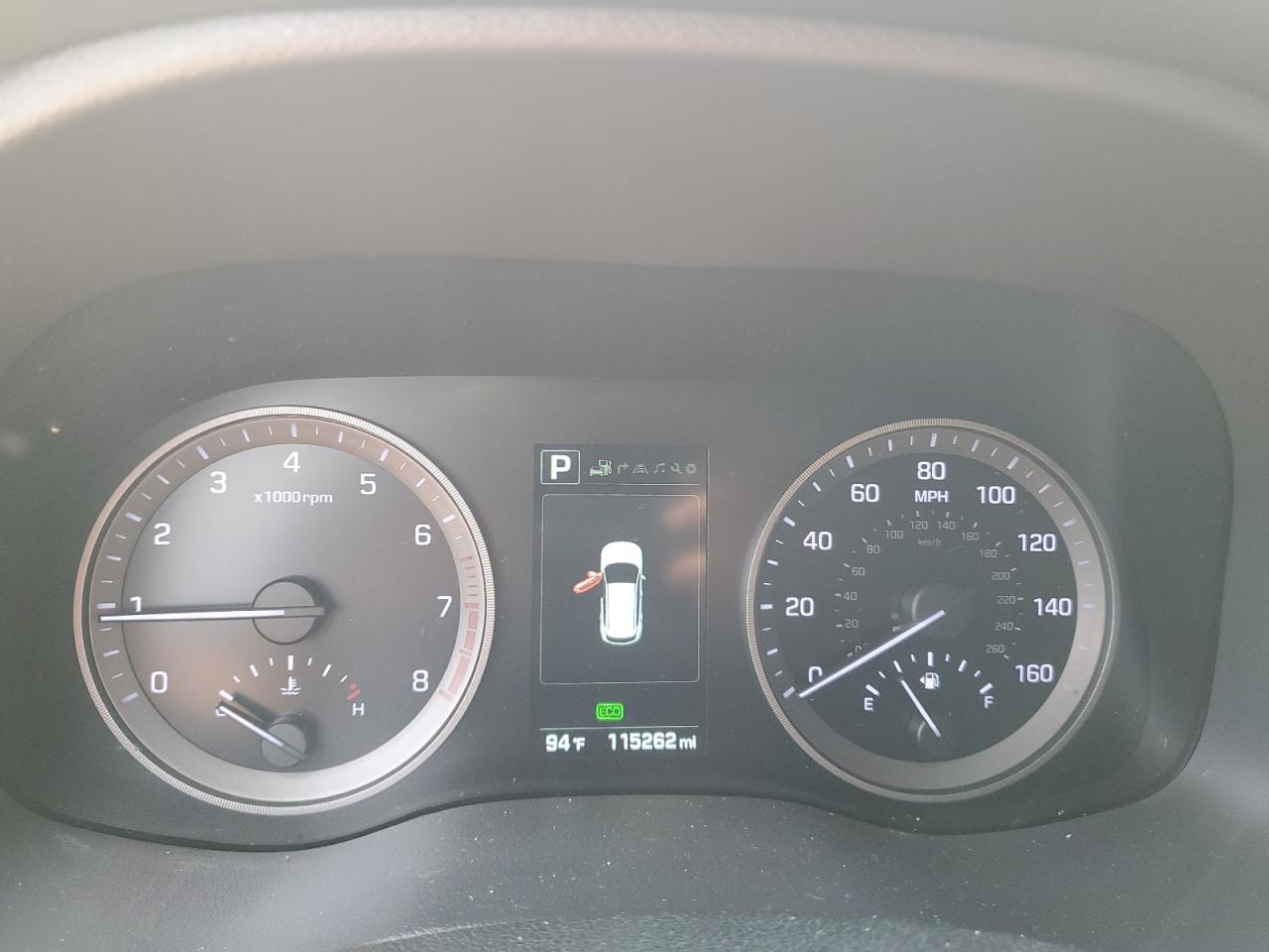 2016 Hyundai Tucson VIN KM8J33A23GU203850 Copart auction photo, front end / all over damage thumbnail 9