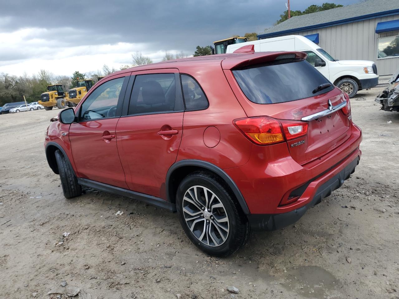 2019 Mitsubishi Outlander VIN JA4AP3AU8KU002782 Copart auction photo, front end damage thumbnail 2