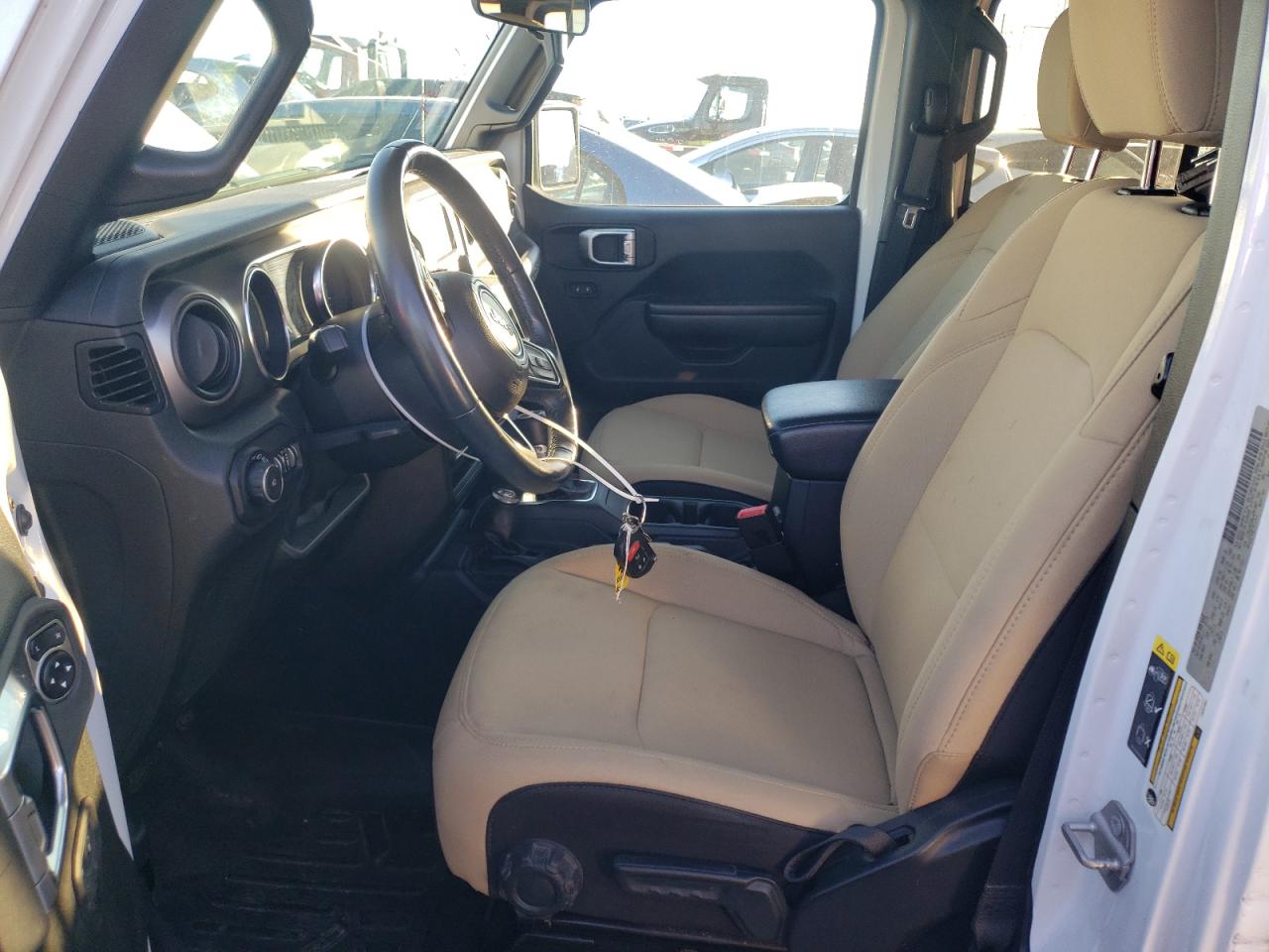2020 Jeep Wrangler VIN 1C4HJXDG0LW201057 Copart auction photo, all over / undercarriage damage thumbnail 7