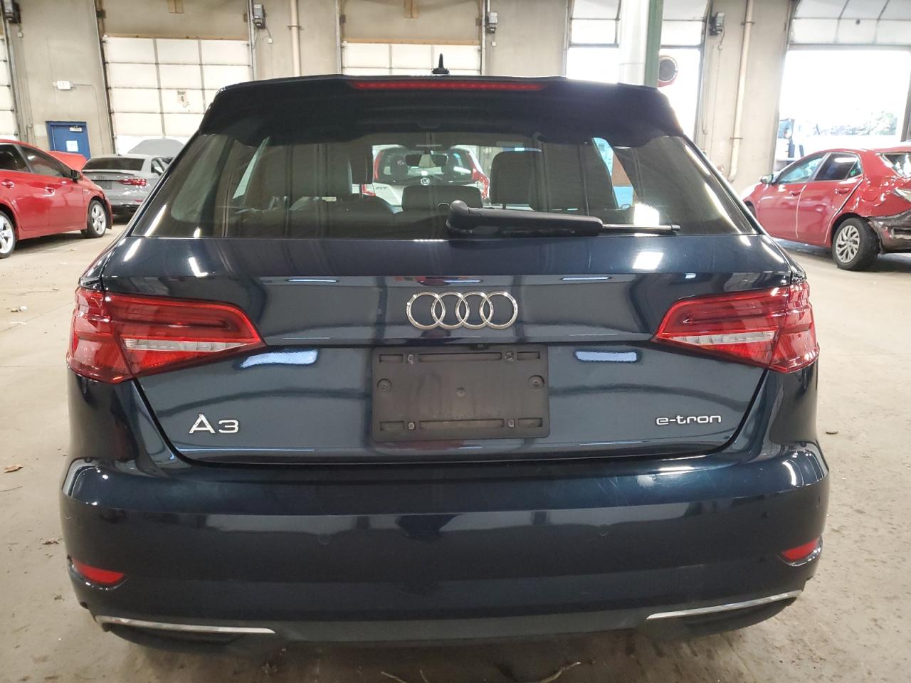2017 Audi A3 VIN WAUTPBFFXHA089367 Copart auction photo, side / front end damage thumbnail 6