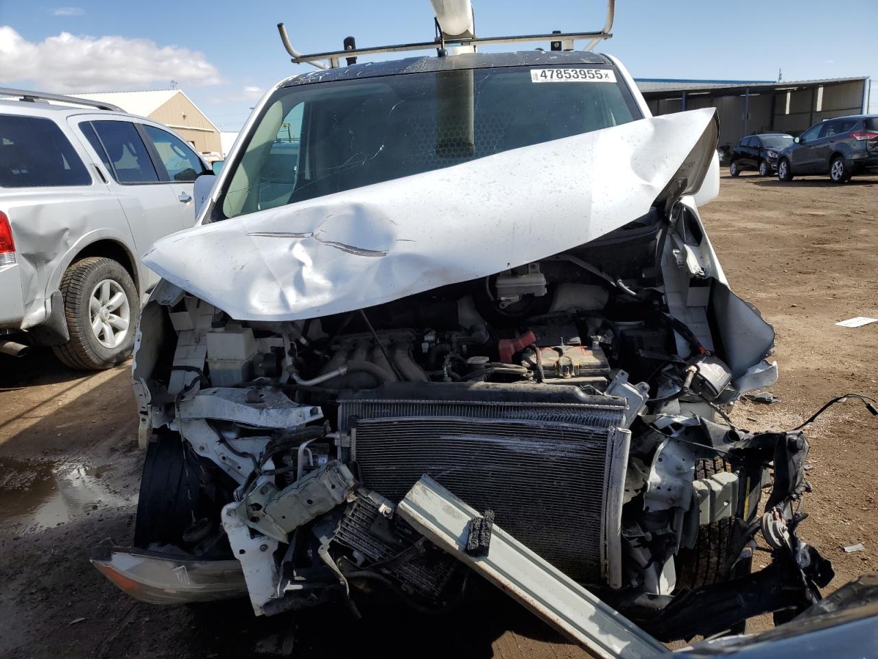 2017 Nissan NV VIN 3N6CM0KN1HK703229 Copart auction photo, front end damage thumbnail 5