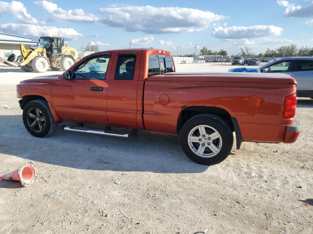 2008 Dodge Dakota VIN 1D7HW62K78S501945 Copart auction photo, all over / front end damage thumbnail 2