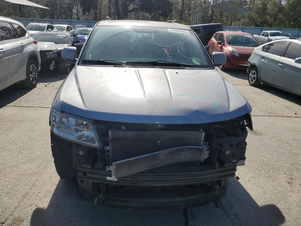 2015 Dodge Journey VIN 3C4PDCBB5FT700188 Copart auction photo, front end damage thumbnail 5