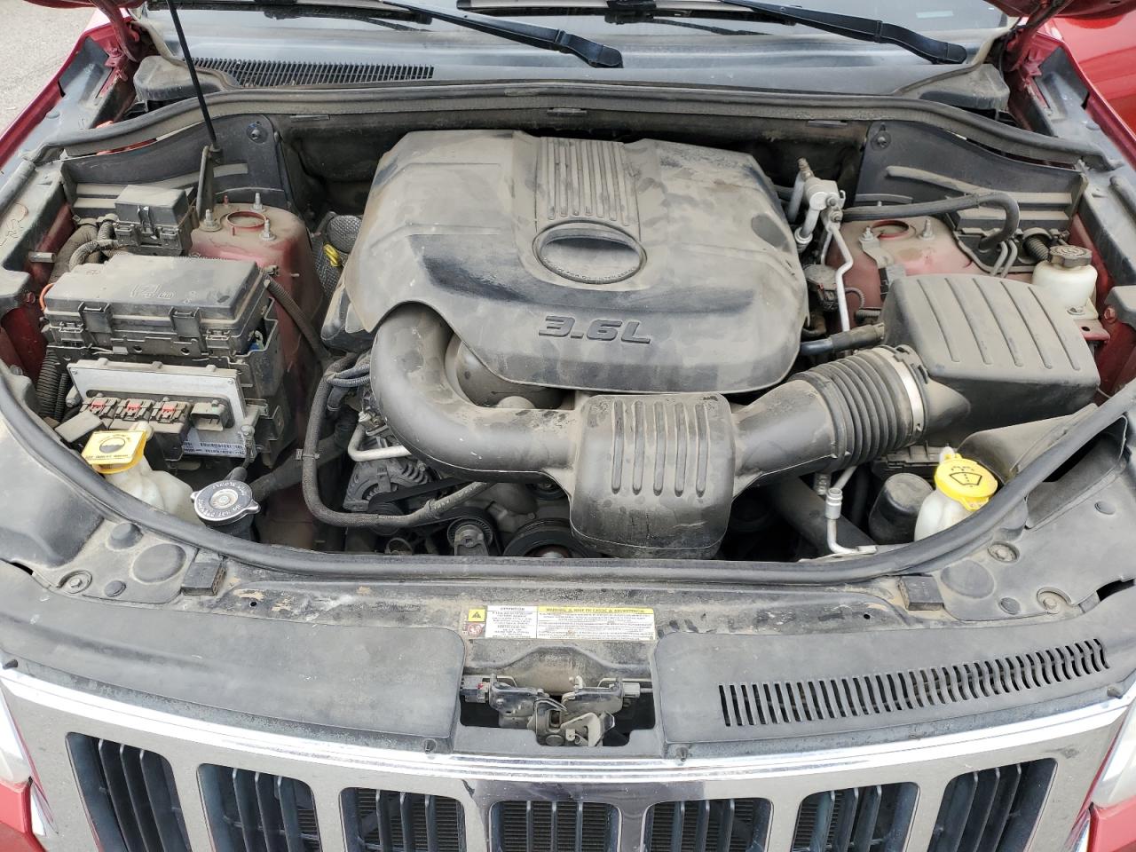 2011 Jeep Grand Cherokee VIN 1J4RR5GG3BC516572 Copart auction photo, rear end / side damage thumbnail 12