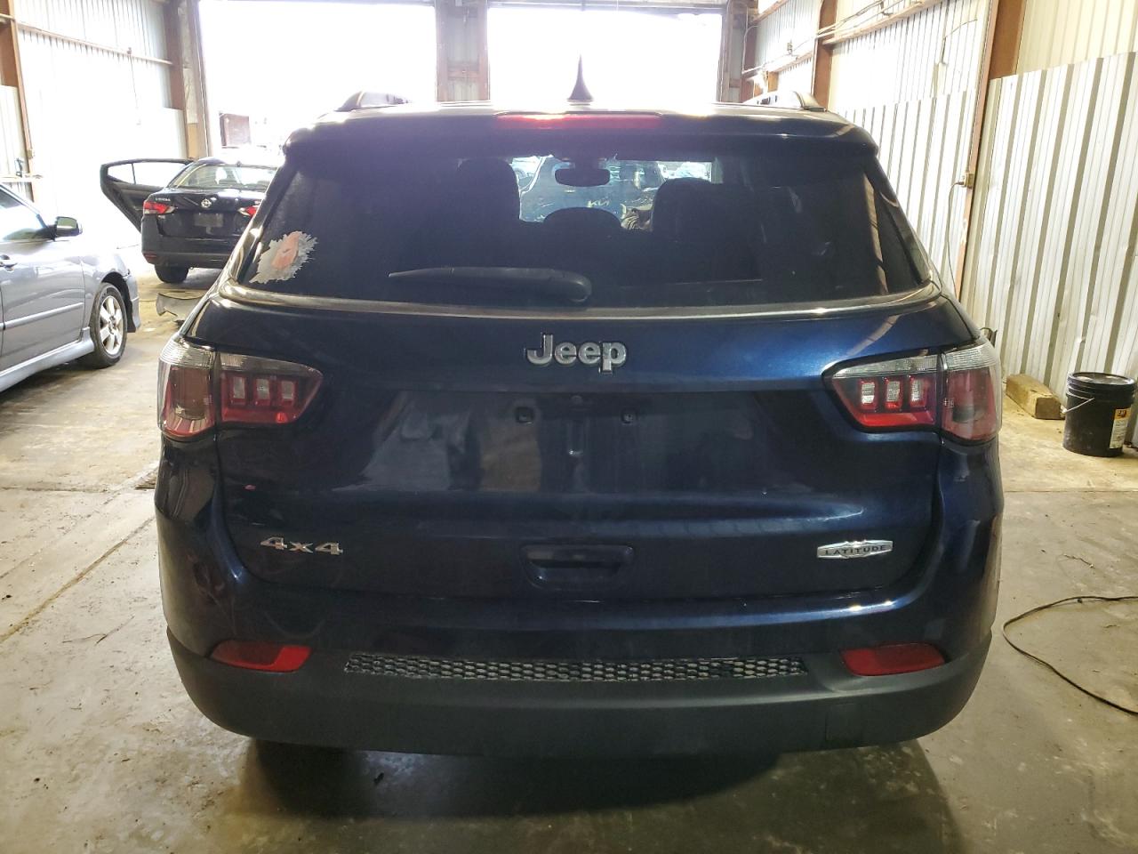 2018 Jeep Compass VIN 3C4NJDBB9JT167924 Copart auction photo, front end / mechanical damage thumbnail 6