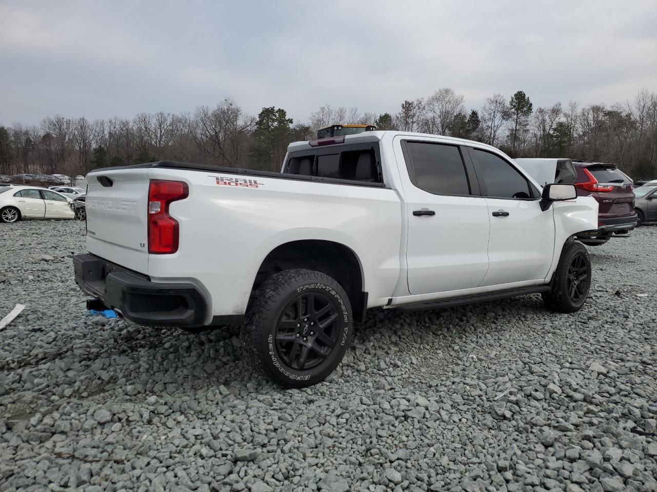 2022 Chevrolet Silverado VIN 1GCPYFEDXNZ102902 Copart auction photo, front end damage thumbnail 3