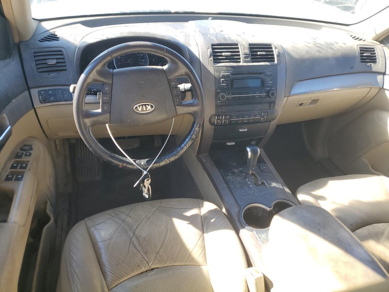2009 KIA Mohave (borrego) VIN KNDJJ741795027760 Copart auction photo, front end damage thumbnail 8