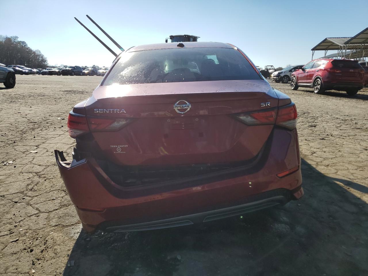 2021 Nissan Sentra VIN 3N1AB8DVXMY210753 Copart auction photo, side / rear end damage thumbnail 6
