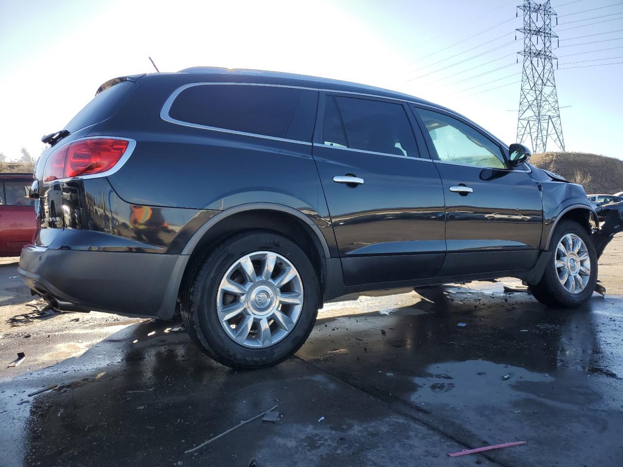 2012 Buick Enclave VIN 5GAKVCED0CJ323732 Copart auction photo, front end / hail damage thumbnail 3