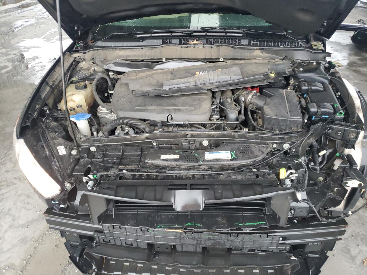 2016 Ford Fusion VIN 3FA6P0HD8GR296043 Copart auction photo, front end damage thumbnail 11