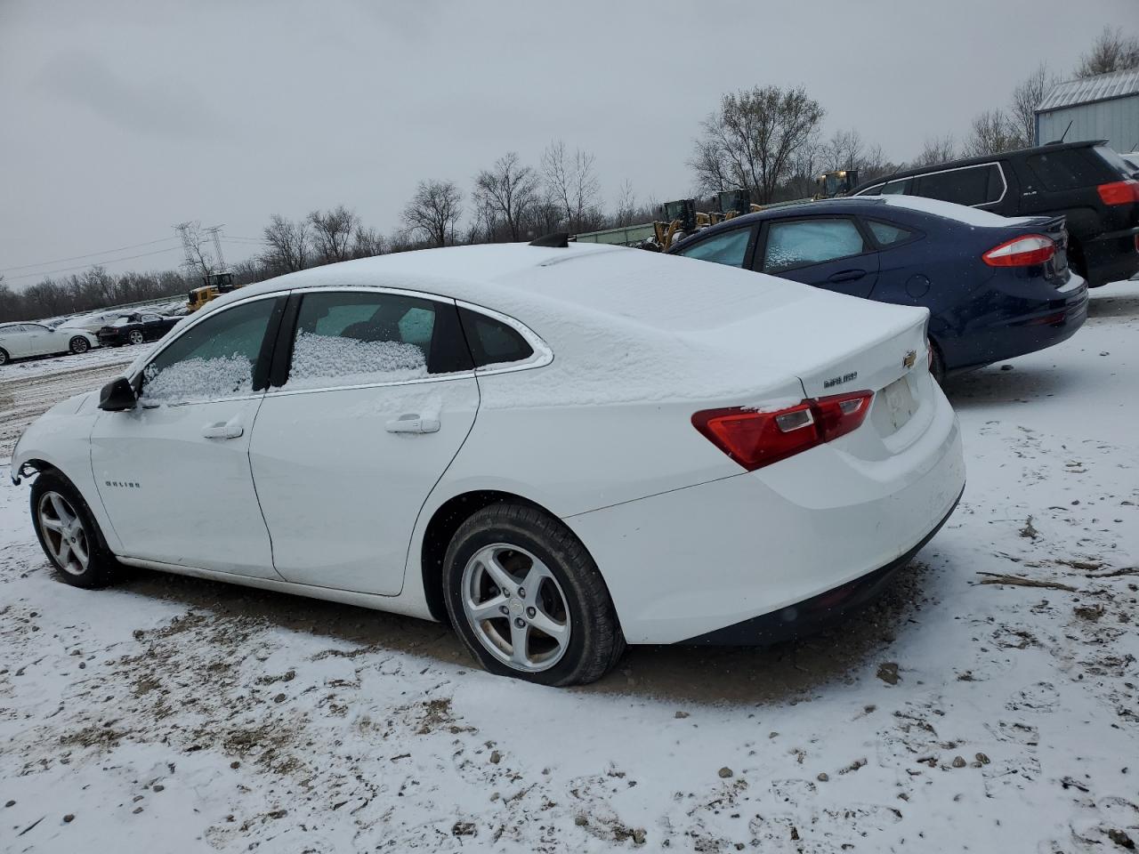 2017 Chevrolet Malibu VIN 1G1ZB5ST1HF195582 Copart auction photo, hail / front end damage thumbnail 2