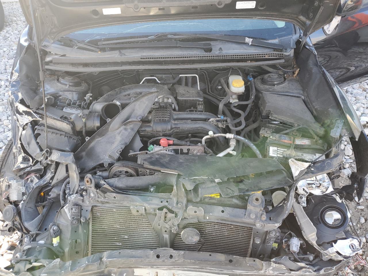 2014 Subaru XV VIN JF2GPACC0E8218648 Copart auction photo, all over damage thumbnail 12