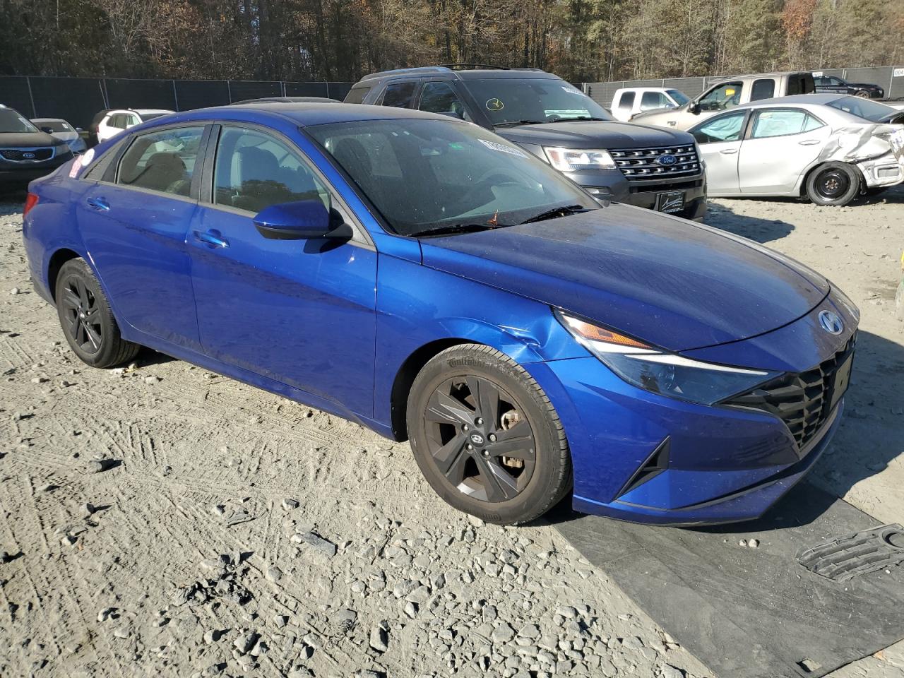 2021 Hyundai Elantra VIN 5NPLM4AG5MH047084 Copart auction photo, minor dent/scratches / undercarriage damage thumbnail 4