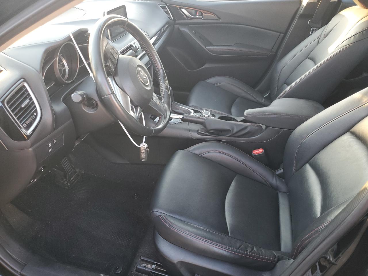 2016 Mazda 3 VIN JM1BM1X75G1290407 Copart auction photo, rear end damage thumbnail 7