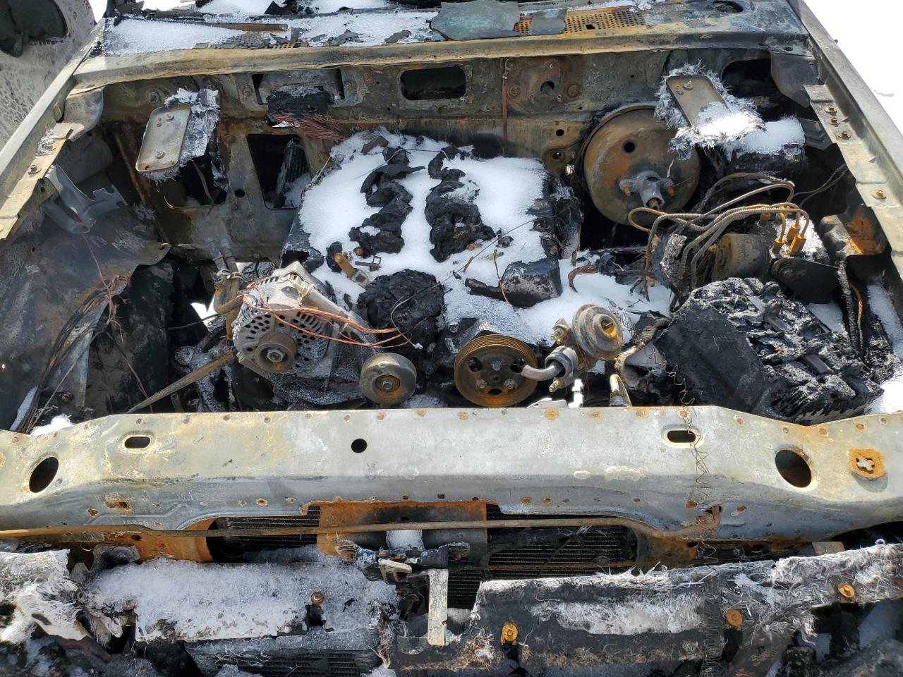2002 Ford Ranger VIN 1FTZR45E42TA21993 Copart auction photo, burn damage thumbnail 12