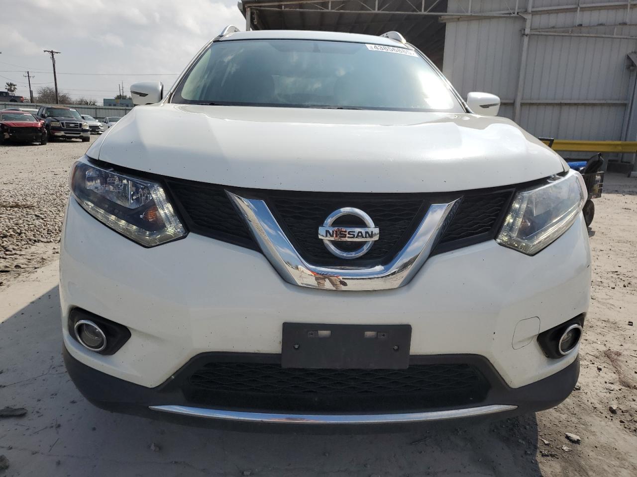 2016 Nissan Rogue VIN KNMAT2MV4GP729889 Copart auction photo, front end / side damage thumbnail 5