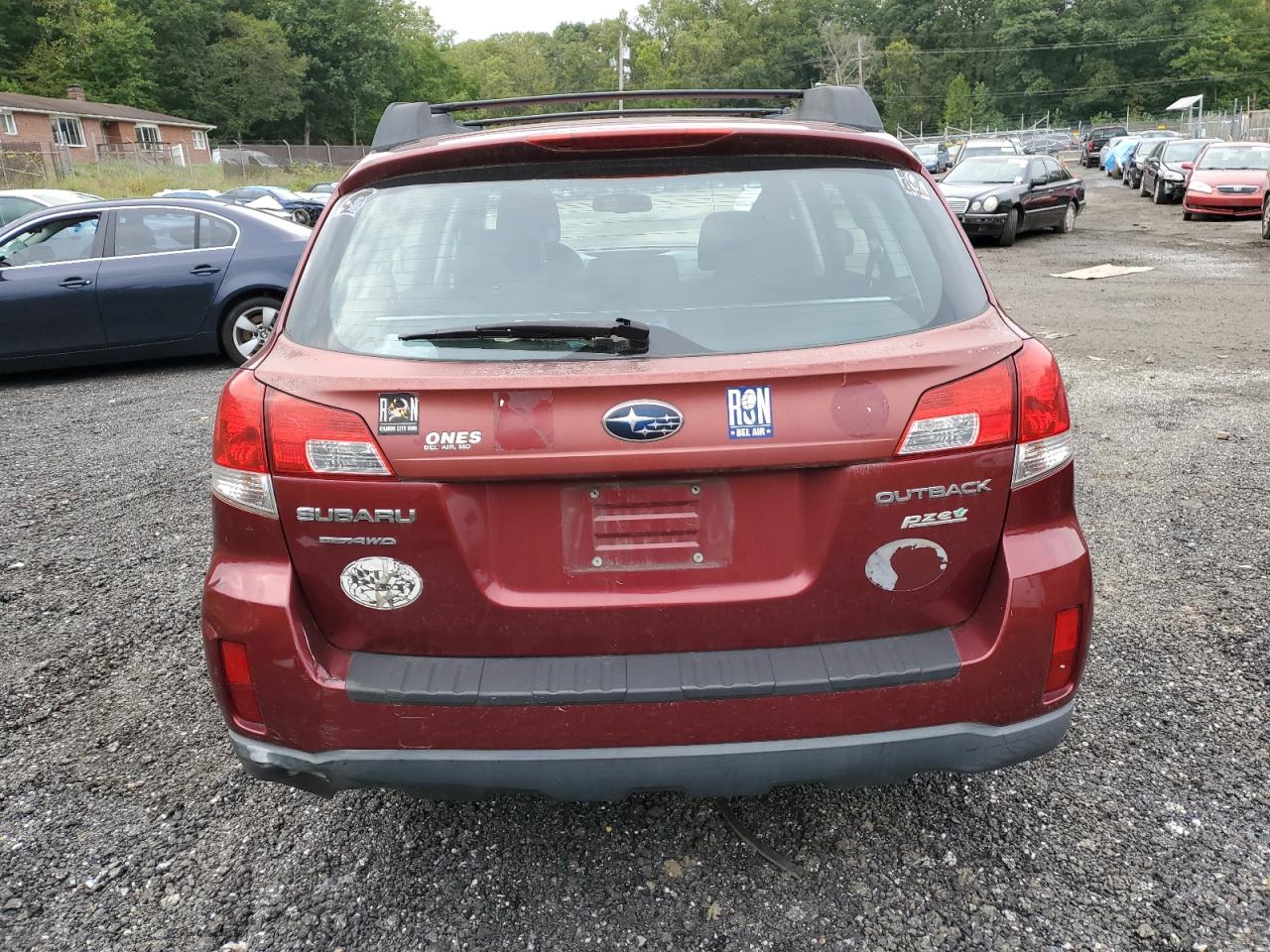 2012 Subaru Outback VIN 4S4BRBAC2C3285446 Copart auction photo, front end / minor dent/scratches damage thumbnail 6