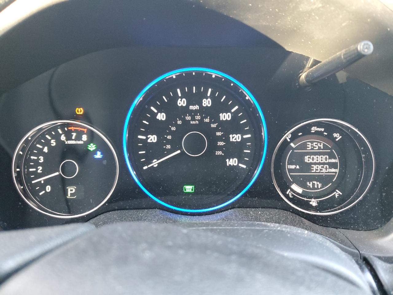 2018 Honda HR-V VIN 3CZRU6H57JG701091 Copart auction photo, front end damage thumbnail 9