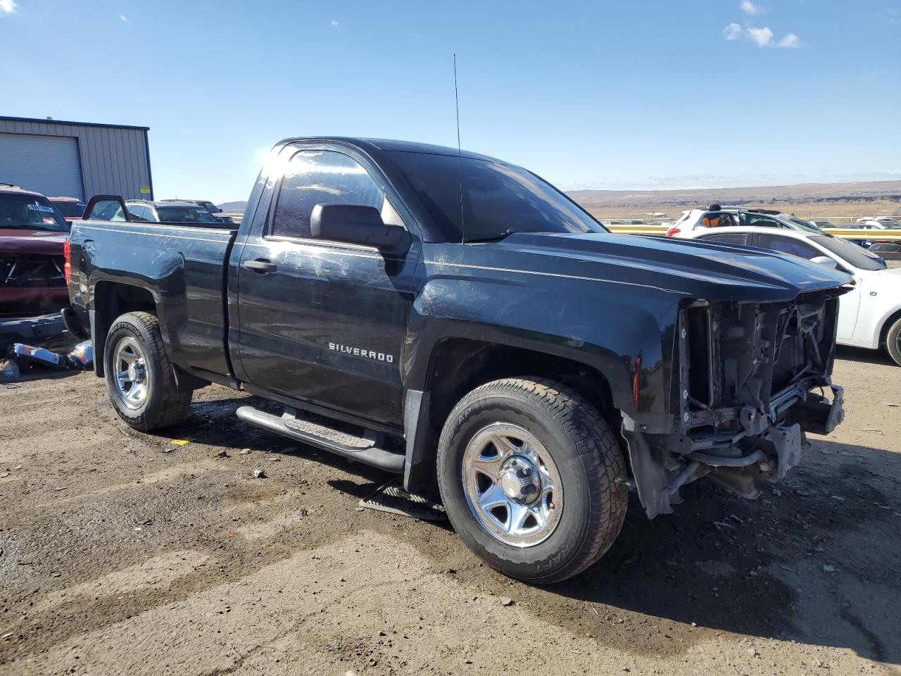 2016 Chevrolet Silverado VIN 1GCNCNEH8GZ354279 Copart auction photo, front end / rear end damage thumbnail 4