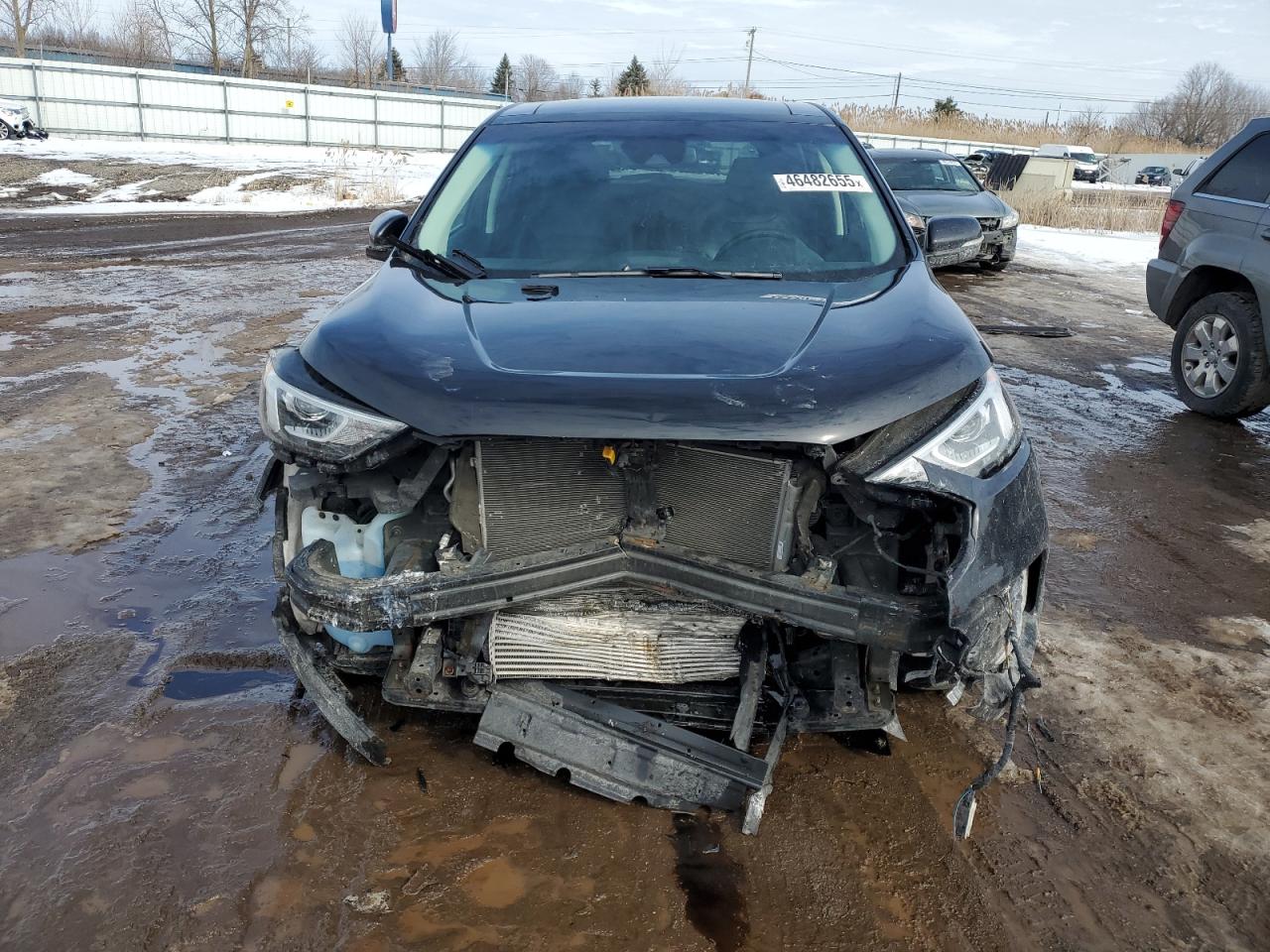 2019 Ford Edge VIN 2FMPK4J95KBB20421 Copart auction photo, front end / rear end damage thumbnail 5