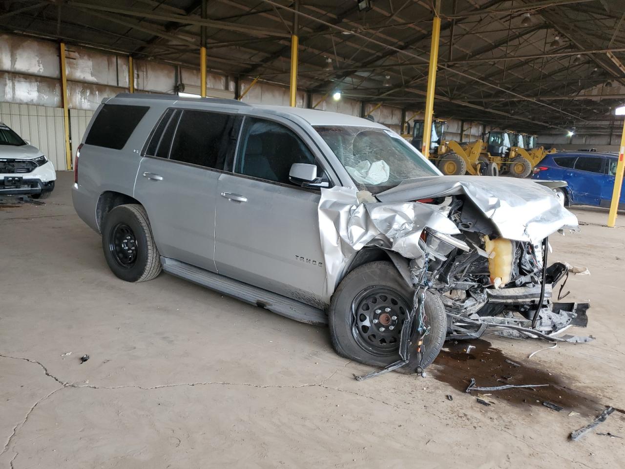 2015 Chevrolet Tahoe VIN 1GNSCAEC3FR115468 Copart auction photo, front end damage thumbnail 4
