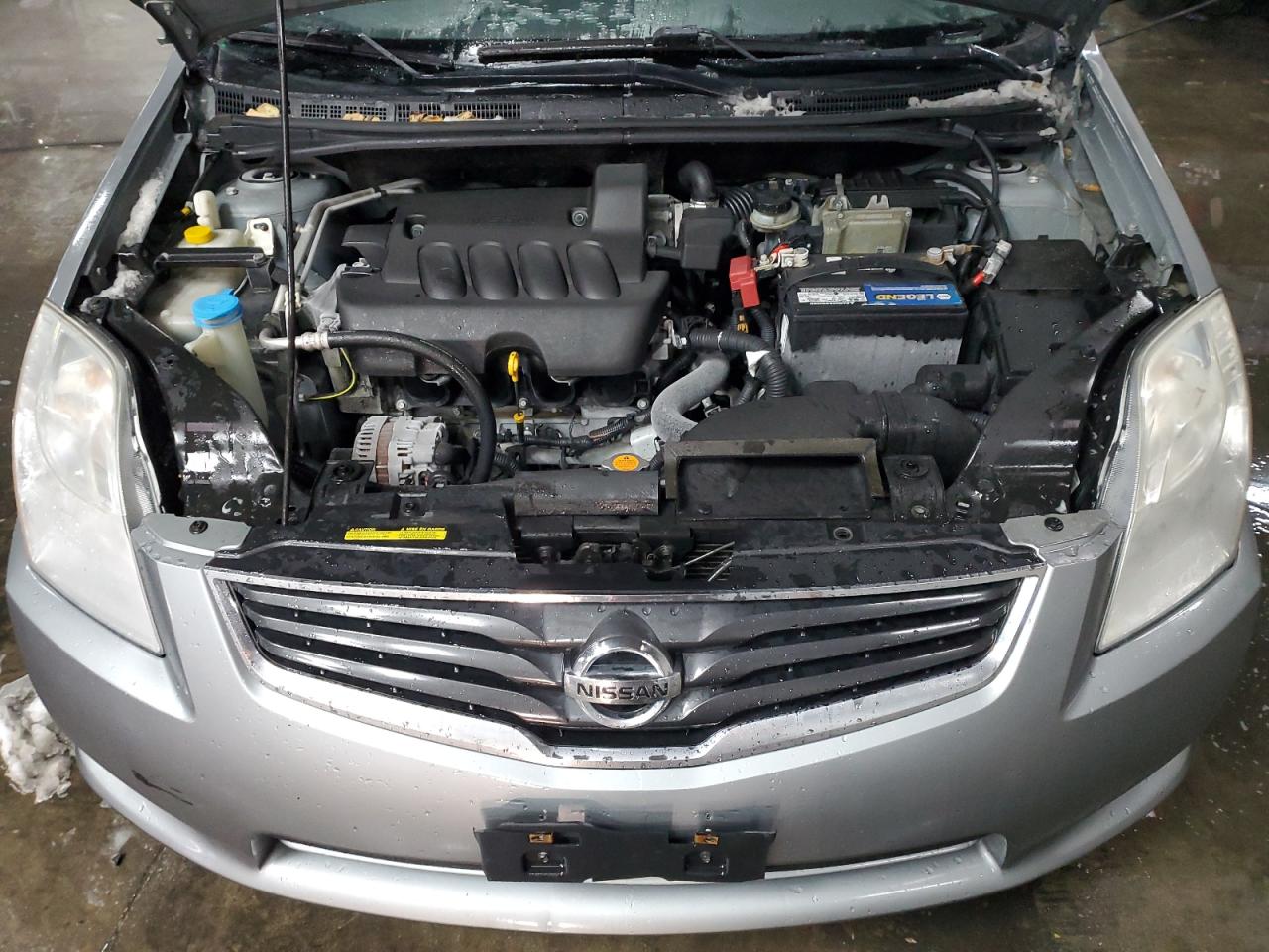 2012 Nissan Sentra VIN 3N1AB6AP7CL677585 Copart auction photo, rear end / front end damage thumbnail 11