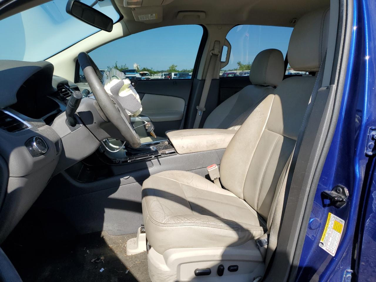 2013 Ford Edge VIN 2FMDK3JC6DBB17250 Copart auction photo, front end / undercarriage damage thumbnail 7