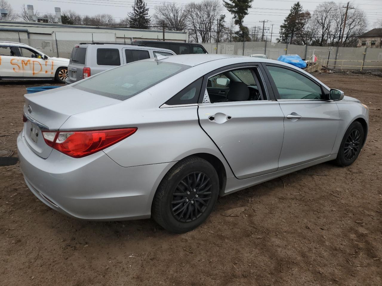 2012 Hyundai Sonata VIN 5NPEB4AC1CH381008 Copart auction photo, undercarriage / side damage thumbnail 3