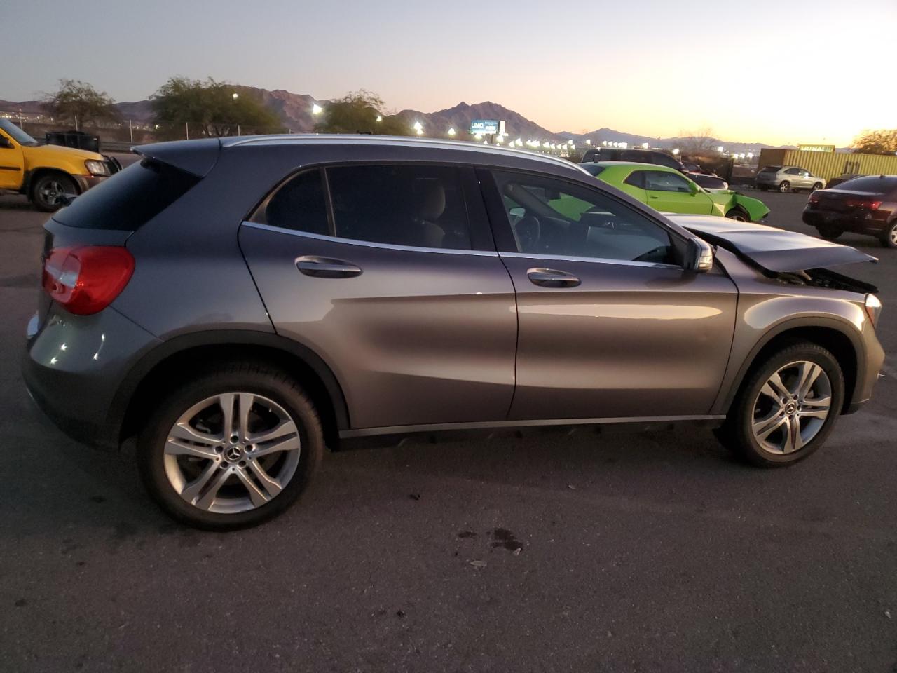 2018 Mercedes-Benz GLA-klasse VIN WDCTG4EB4JJ447804 Copart auction photo, front end damage thumbnail 3